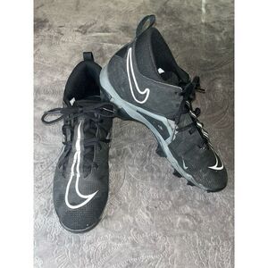 NEW Men's Nike Alpha Menace 3 Shark Football Cleats CV0582-010 Size 10.5